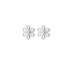 Silver Flower Studs | Vamp London Jewellery