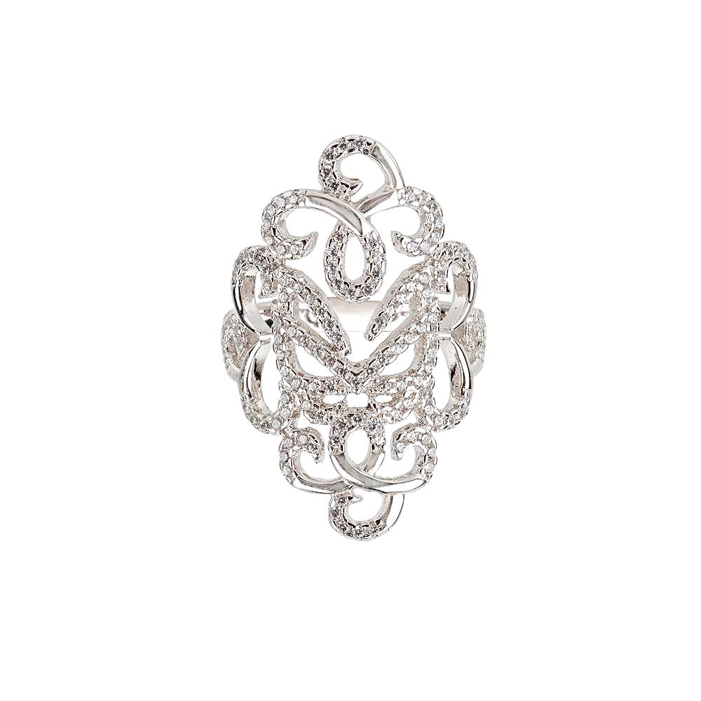 Silver Fancy Ring | Vamp London Jewellery