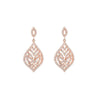 Rose Gold Tear Drop Earrings | Vamp London Jewellery