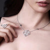Silver Fancy Necklace | Vamp London Jewellery