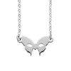 Silver Mask Necklace | Vamp London Jewellery