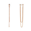 Rose Gold Rio Earrings | Vamp London Jewellery