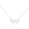 Symbolic Angel Wing Silver Necklace | Vamp London Jewellery