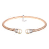 Rose Gold Pearl Bracelet | Vamp London Jewellery