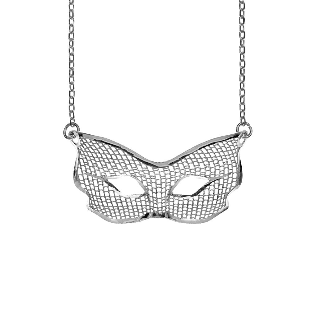 Silver Resille Necklace | Vamp London Jewellery
