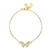 Yellow Gold Pave Bracelet | Vamp London Jewellery