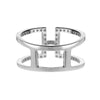 Silver H Ring | Vamp London Jewellery