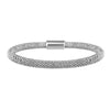 Mesh Bold Silver Bracelet | Vamp London Jewellery