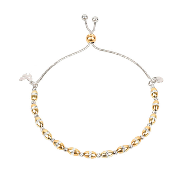 Yellow Gold Chic Bracelet Bold | Vamp London Jewellery