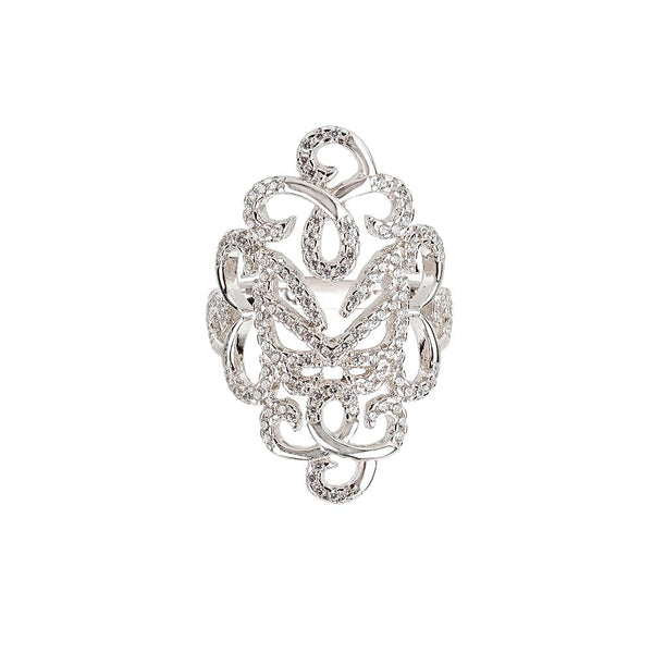 Silver Fancy Ring | Vamp London Jewellery