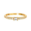 Yellow Gold Band Ring | Vamp London Jewellery