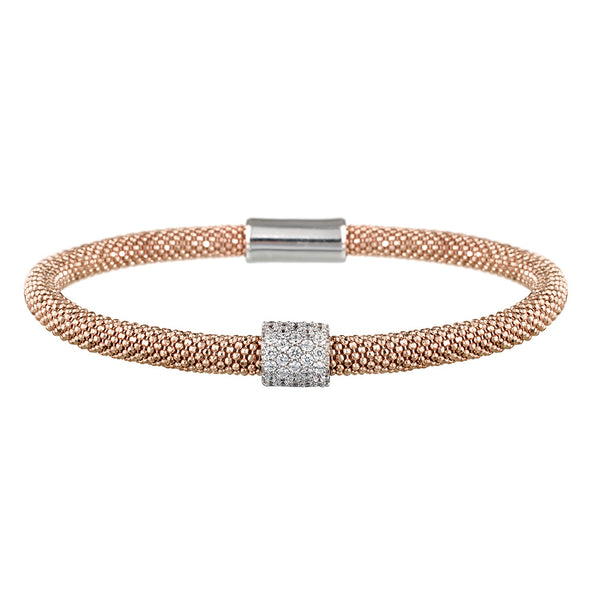 Rose Gold Bracelet 1 Cluster | Vamp London Jewellery