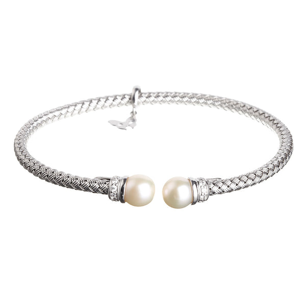 Silver Pearl Bracelet | Vamp London Jewellery