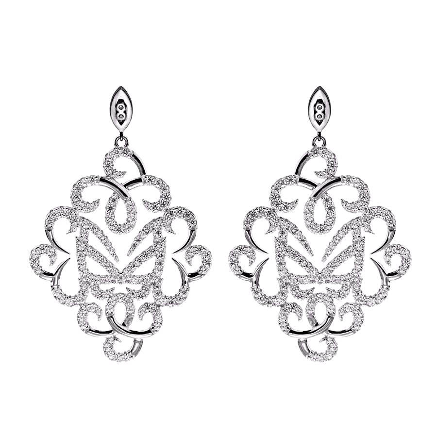 Silver Fancy Earrings | Vamp London Jewellery