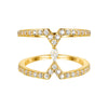 Yellow Gold Marquise Ring | Vamp London Jewellery