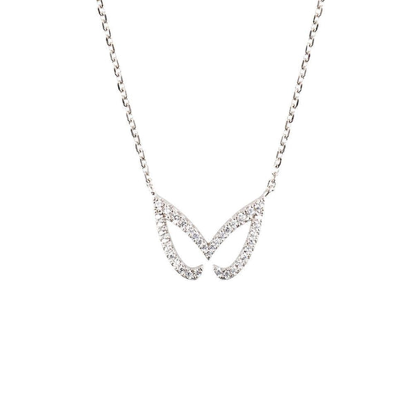 Silver Unmasked Necklace | Vamp London Jewellery