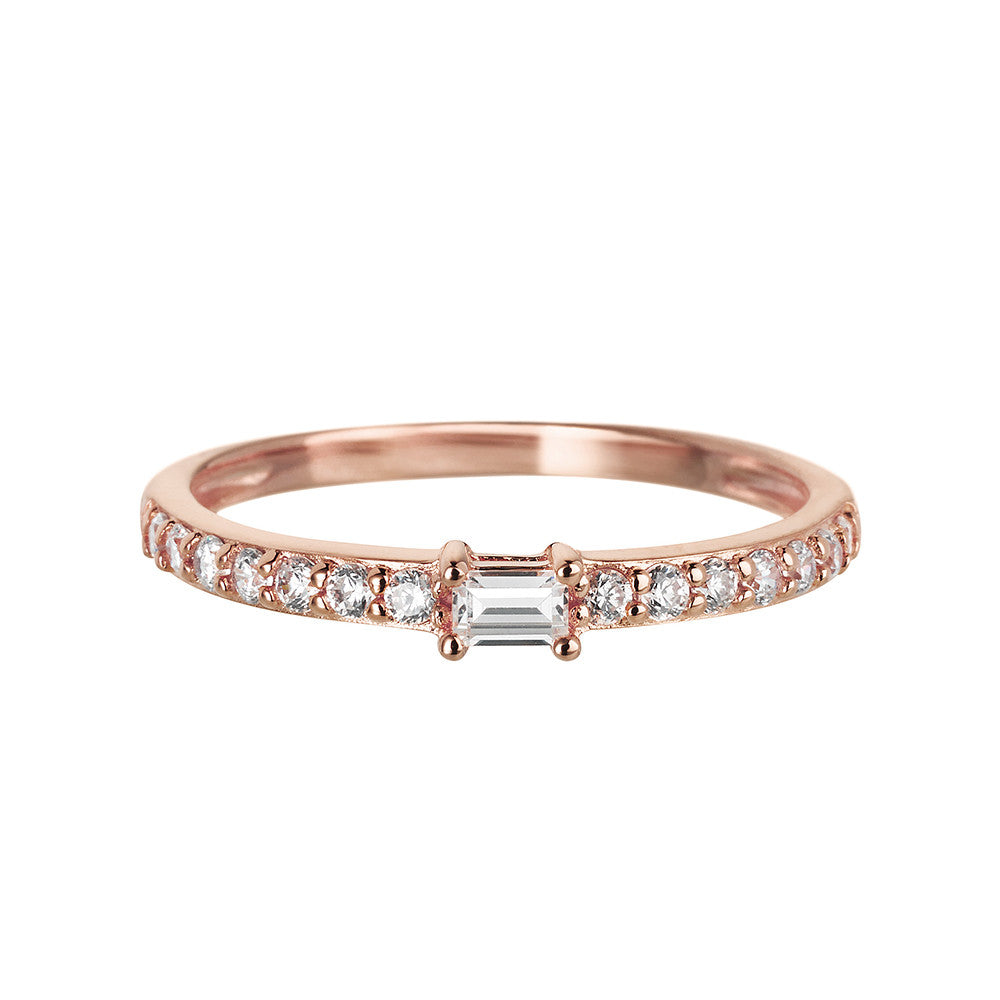 Rose Gold Band Ring | Vamp London Jewellery